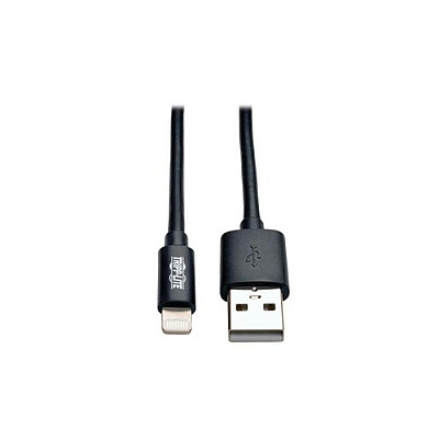 Tripp Lite 3ft Usb Lightning Charge Cable Black 1m (M100003BK)