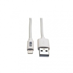 Tripp Lite 3ft Usb Lightning Charge Cable White 1m (M100003WH)