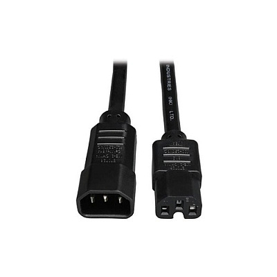 Tripp Lite 10ft Power Cord 15a 14awg C14 To C15 (P018010)