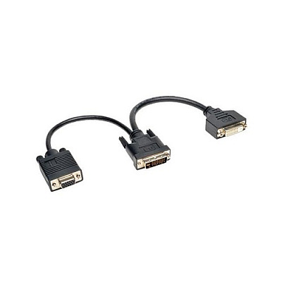 Tripp Lite 6in Dvi/vga Splitter Cable Digital M/fx2 (P56406NDV)
