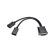 Tripp Lite 1ft Dual Dport Splitter Cable Dms59 Mfx2 (P576001DP)