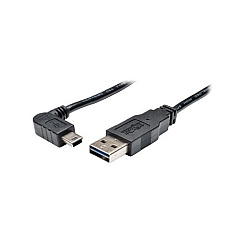 Tripp Lite 6ft Rev Usb Cable A/right Angle Mini-b (UR030006RAB)