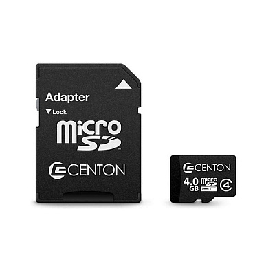 Centon Electronics Taa 4gb Micro Sdhc Class 4 Flash Card (S1MSDHC44GTAA)