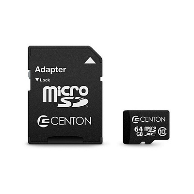 Centon Electronics Taa 64gb Micro Sdxc Class 10 Flash Card (S1MSDXC1064GTAA)