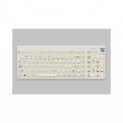 Man & Machine Really Cool Lp Backlight Keyboard - Whit (RCLP/BKL/W5)
