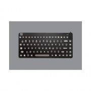 Man & Machine Slim Cool Lp Backlight Keyboard - Black (SCLP/BKL/B5)