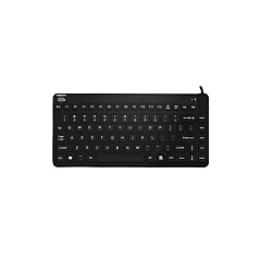 Man & Machine Slim Cool Lp Magfix Keyboard - Black (SCLP/MAG/B5)