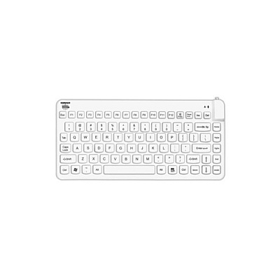 Man & Machine Slim Cool Lp Magfix Keyboard - White (SCLP/MAG/W5)