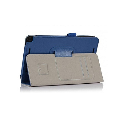 I Blason Vivotab Note 8 Leather Case - Blue (AVIVO81FBLUE)