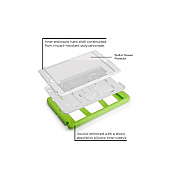 I Blason Ipad Mini Armorbox Stand - Green/white (MINI2ABHGREEN)