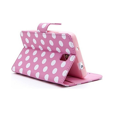 I Blason Note Iii Leatherbook - Dalmatian Pink (NOTE3LTHDALPNK)