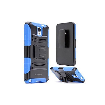 I Blason Note Iii Prime Series Holster - Blue (NOTE3PRIMEBLUE)