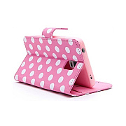 I Blason Galaxy S5 Leather Case - Dalmatian Pink (S5LTHDALPINK)
