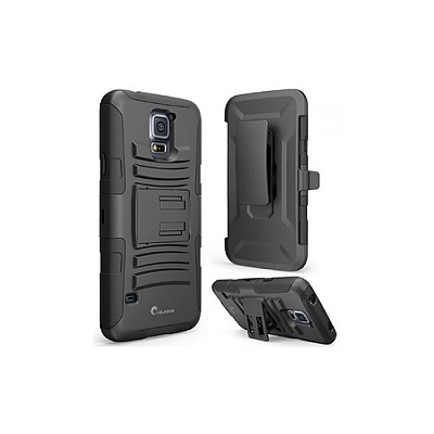 I Blason Galaxy S5 Prime Series Holster - Black (S5PRIMEBLACK)