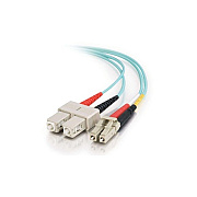 Leviton 15m Lc-sc 10gb 50/125 Mm Om3 Fiber Cable (01130)