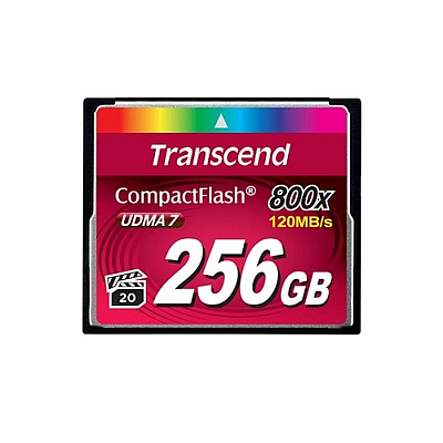 Transcend 256gb Compact Flash Card (TS256GCF800)