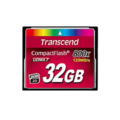 Transcend 32 Gb Compact Flash Card (TS32GCF800)