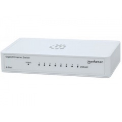 Manhattan - Strategic 8 Port Gigabit Ethernet Switch (560702)
