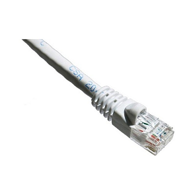 Axiom 5ft Cat5e Cable W/boot (white) (C5EMBW5AX)