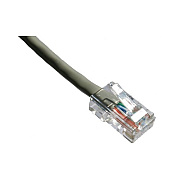Axiom 1ft Cat5e Cable No-boot (gray) (C5ENBG1AX)