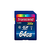 Transcend 64gb Sdxc Class10 Uhs-i,300x (TS64GSDU1)