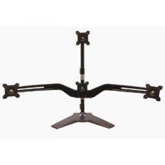 Amer Networks Quad - One Over Three Monitor Stand (AMR4S+)