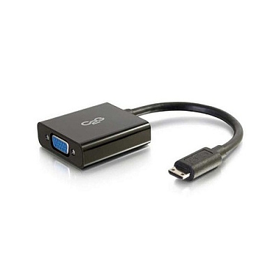 C2G Mini Hdmi M To Vga F Dongle W/pwr (41353)