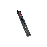 Tripp Lite 6-outlet Surge 6ft Cord 990j 2xusb Taa (TLP606USBBTAA)