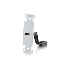 C2G Hdmi Pass Through Decorative Wall Plate (39710)