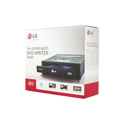 LG Avar10b Black Dvd Internal (GH24NSC0RT)