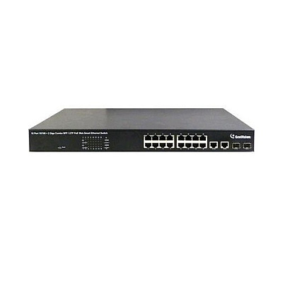 Geovision Gv-poe1601 16 Port 250w 802.3at 2-port (84POE1601001U)