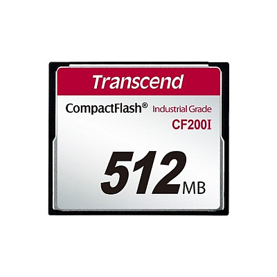 Transcend 512mb Industrial Cf Card(udma5) (TS512MCF200I)