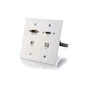 C2G Dg Vga And 3.5mm Rr, Hdmi And Usb White (60146)