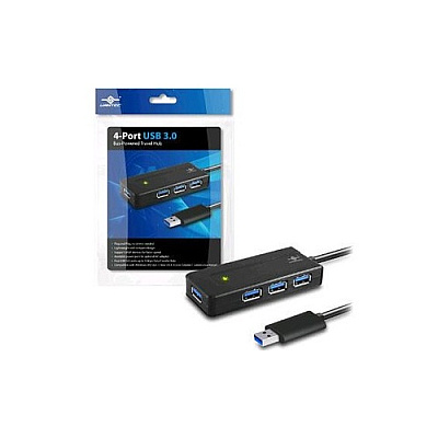Vantec 4-port Usb 3.0 Bus-powered Travel Hub (UGTMH400U3)