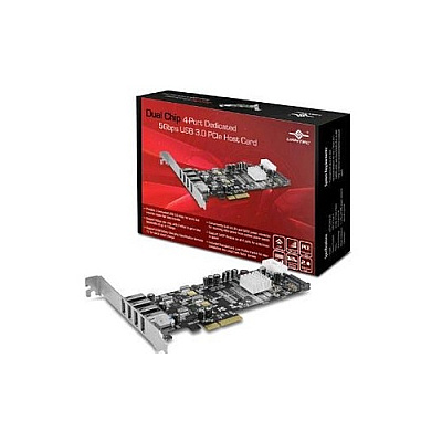 Vantec Quad Chip 4-port Dedicated 5gbps Usb 3.0 (UGTPCE4304C)