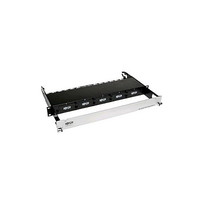 Tripp Lite 1u Fiber Enclosure Panel 5-cassette (N48201U)