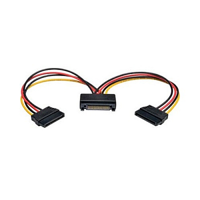 Tripp Lite 15-pin Ata Sata Power Y Splitter 6in (P94706N2P15)