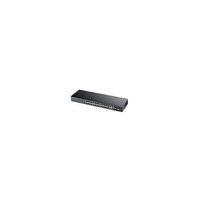 Zyxel Gs2210-24 - 24-port Gigabit + 4 Dual Personality (gbe Rj-45/sfp) (28 Total Ports) (GS221024)