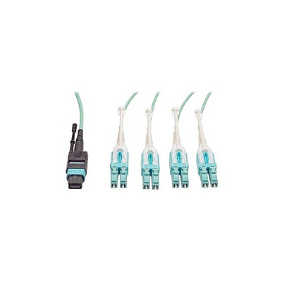 Tripp Lite 2m Mtp/mpo Fanout Fiber Cable Om3 W Tabs (N84402M8LCPT)