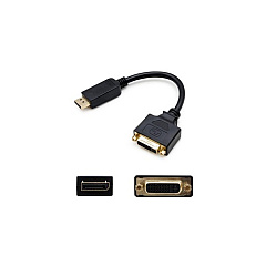 Add-On Addon 8in Dp To Dvi M/f Black Adapter (DP2DVIA)