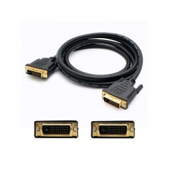 Add-On Addon 5pk 6.0ft Dvi M/m Black Cable (DVID2DVIDDL6F-5PK)