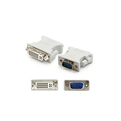 Add-On Addon Vga To Dvi M/f White Adapter (VGA2DVIW)