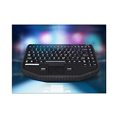 Man & Machine In-vehicle Waterproof Backlight Keyboard (SOCOOL/BKL/OR/B5)
