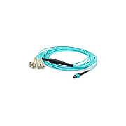 Add-On Addon 1m Om3 Aqua Duplex Fanout Cable (ADDMPO4LC1M5OM3)