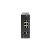 Black Box Gigabit Ethernet Extreme Temperature Managed Switch(6)10/100/1000-mbps Copper Rj45,(2)100/1000-mbps Sfp,gsa,taa (LIG1082A)