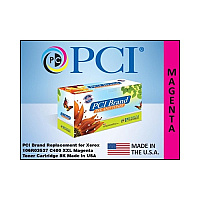 PCI Brand Eco-friendly Reman Xerox 106r03527 106r3525 Extra High Yield Magenta Toner Cartridge 8000 Page Yield For Xerox C400, C400dn, C405, C405dn (106R03527PCI)