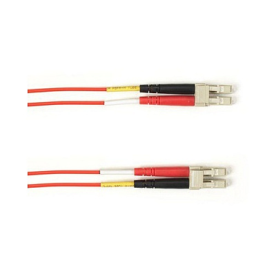 Black Box 62.5 Fo Patch Cable, Lclc, Pvc, Red, 1ft (FOCM62LCLCRD1)