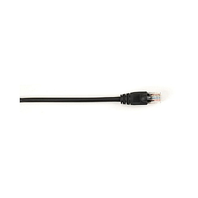 Black Box Cat5e 100-mhz Molded Snagless Stranded Ethernet Patch Cable Unshielded(utp),cm Pvc(rj45 M/m),black,6-ft.(1.8-m),25-pack (CAT5EPC06BK25PAK)
