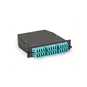 Black Box Mtp Om3 Fiber Optic Lgx Cassette - (1) Mtp 24 To (24) Lc Type A, Gsa, Taa (OCA20M31MP2424LC)