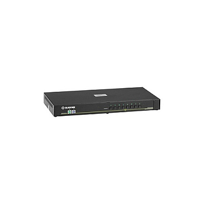 Black Box Secure Kvm Switch, Niap 3.0 Certified-8-port,single-monitor, Dvi-i, Usb, Ps2, Audio, Cac, Gsa, Taa If Outside Tape Not Broken (SS8PSHDVIUCAC)
